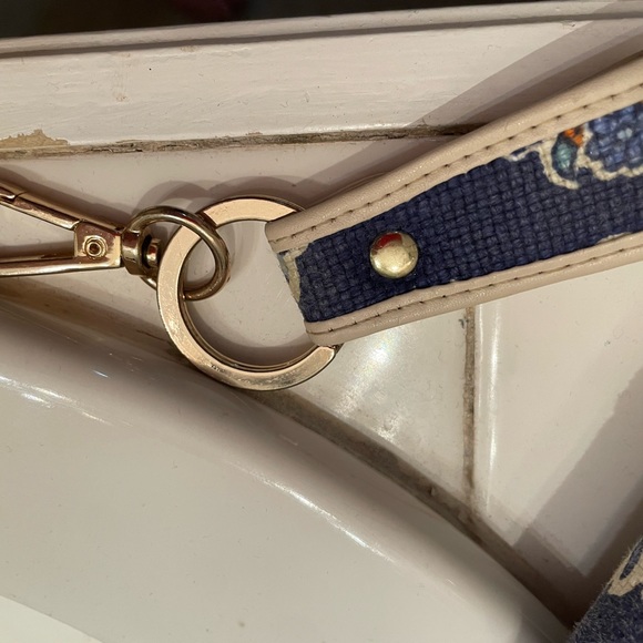 Spartina 449 Boho Zippered Wallet w Keychain - Picture 5 of 6